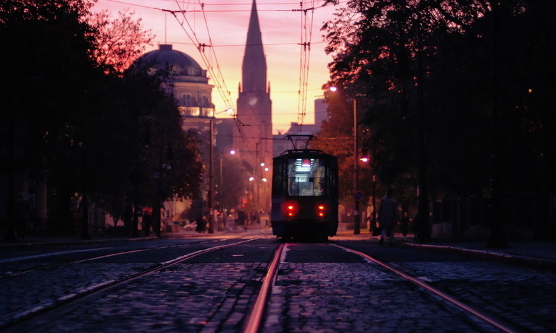 , poland, , tram