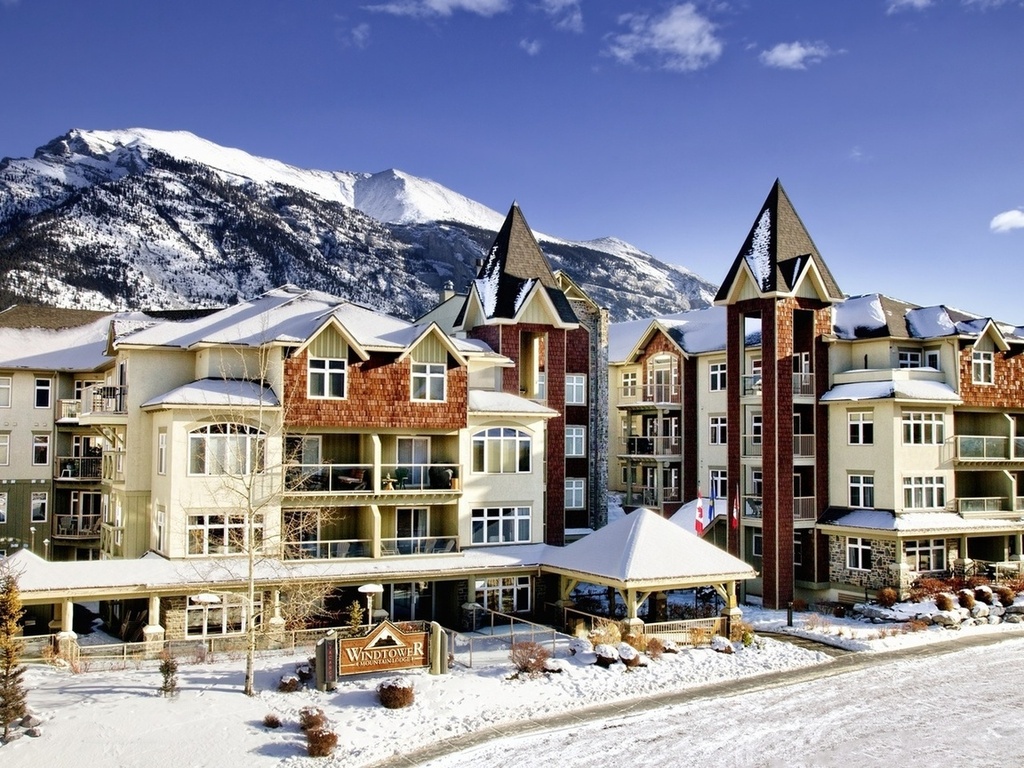 , canada, banff, city