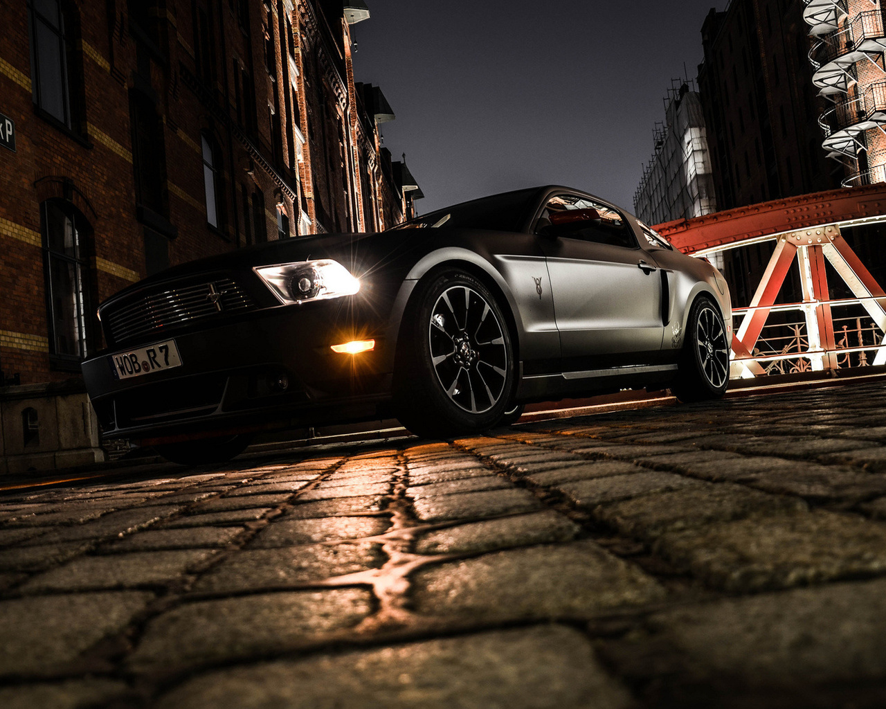 matt, , night, , , ford, mustang