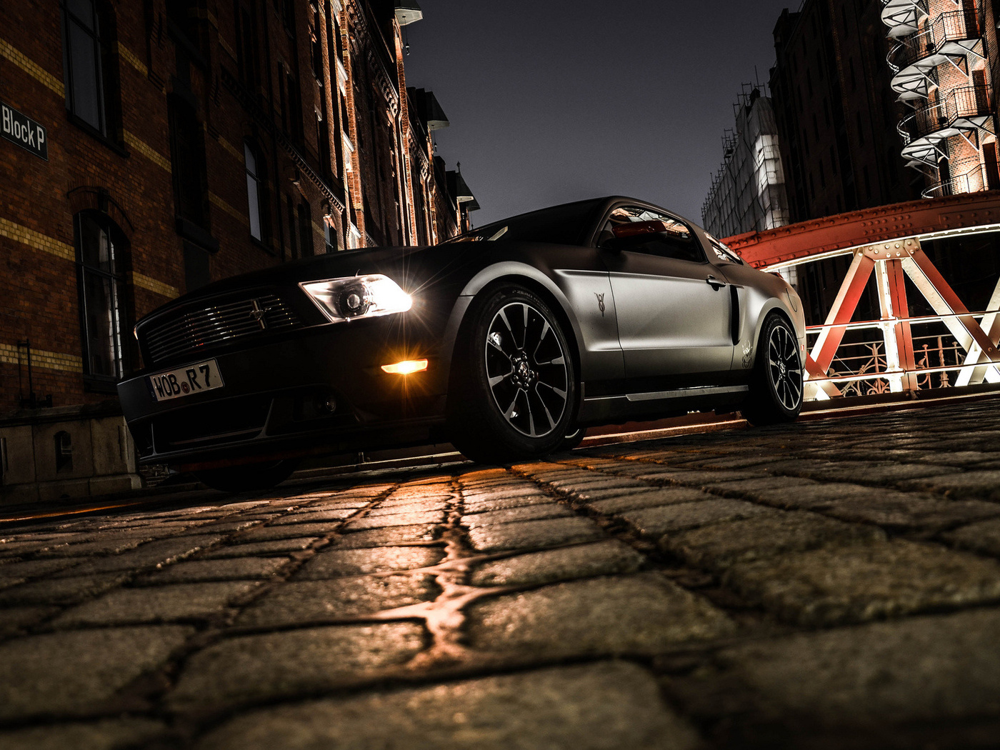 matt, , night, , , ford, mustang