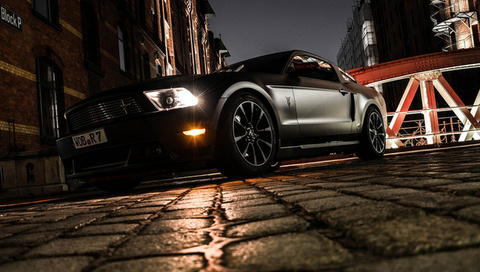 matt, , night, , , ford, mustang