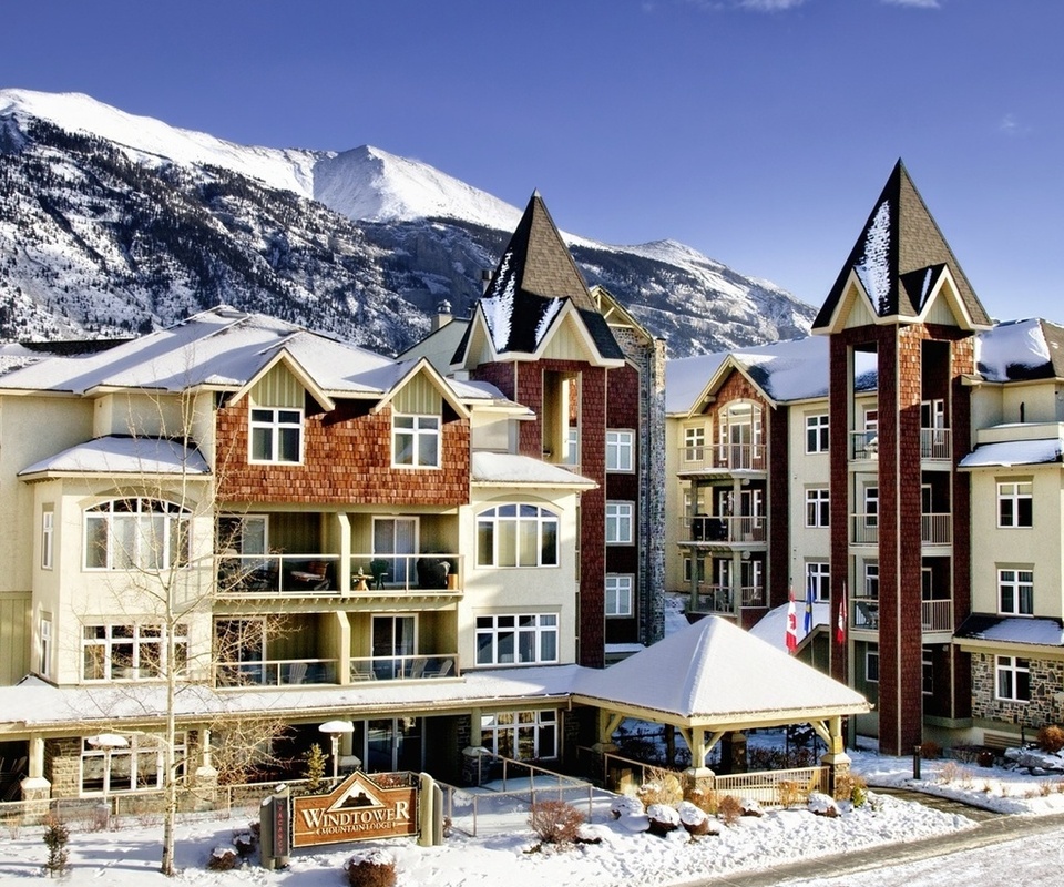 , canada, banff, city