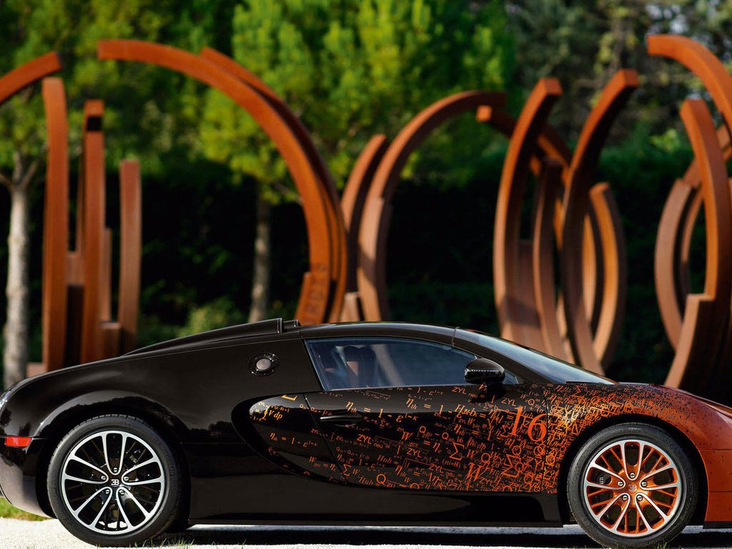 bugatti veyron, , grand sport bernar venet