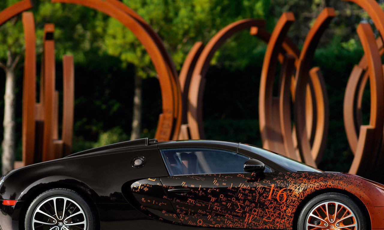 bugatti veyron, , grand sport bernar venet