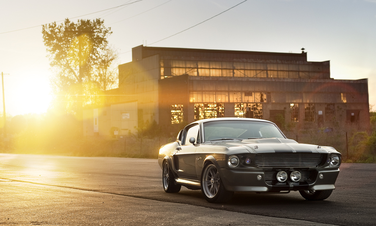 eleanor, shelby, , silvery, ford, front, muscle car, gt 500
