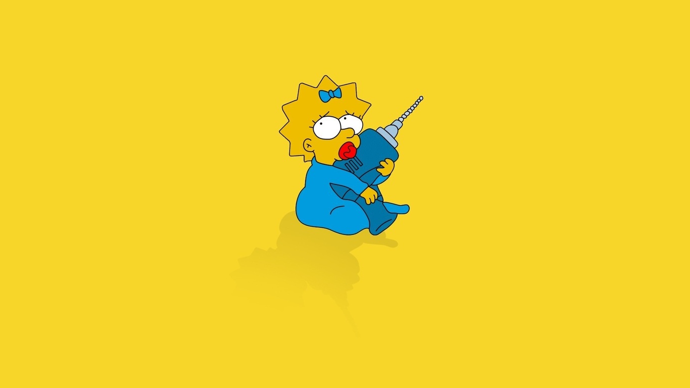 maggie, , , simpsons