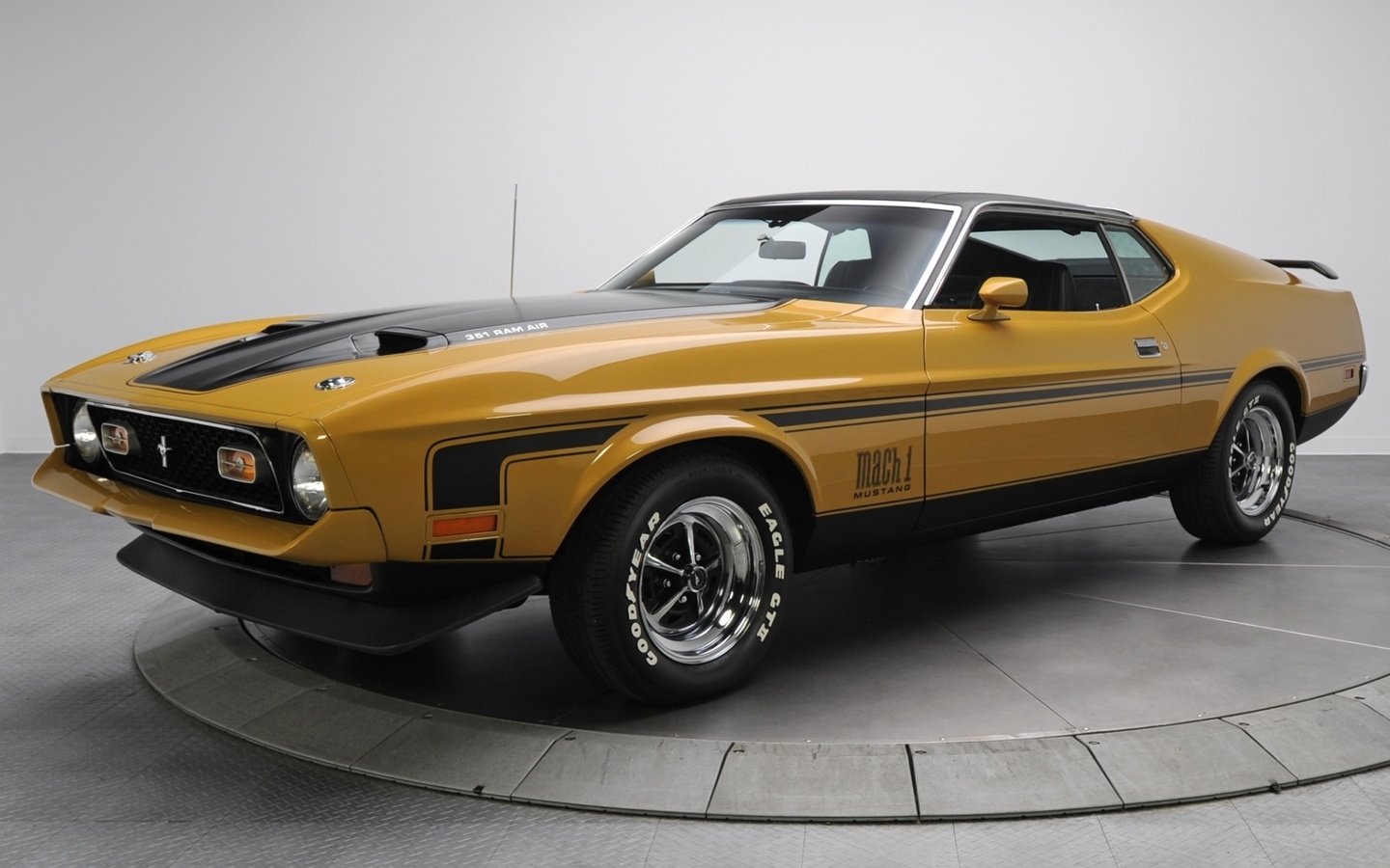 , 1971, ford, mustang, mach 1, 