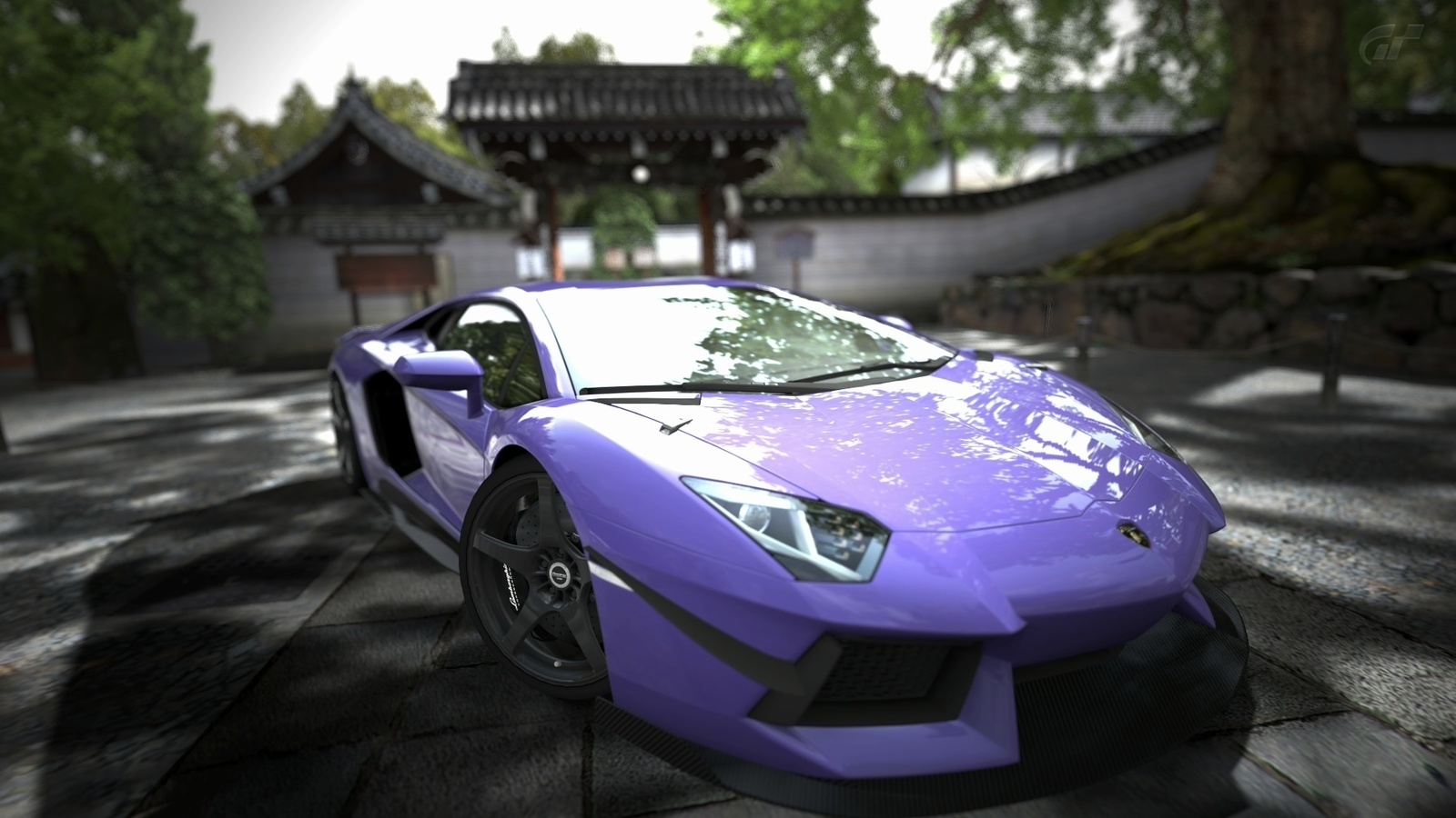 , Lamborghini, purple, , aventador, 
