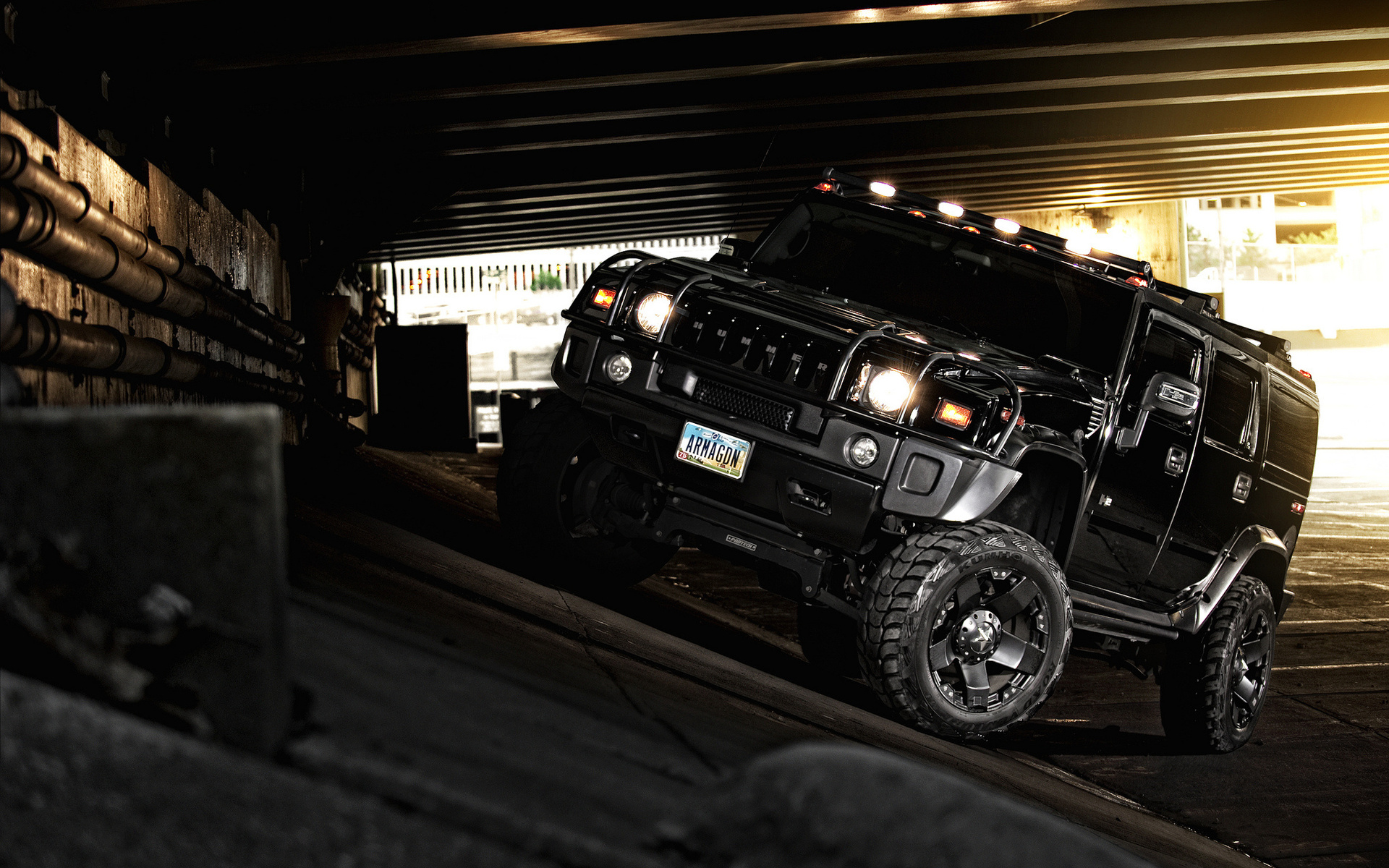 black, h2, , , Hummer, , off road