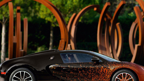 bugatti veyron, , grand sport bernar venet