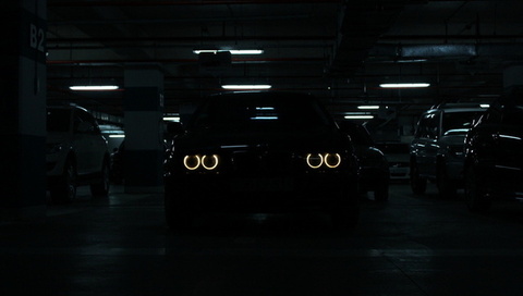 bmw, Angel eyes, e39, 