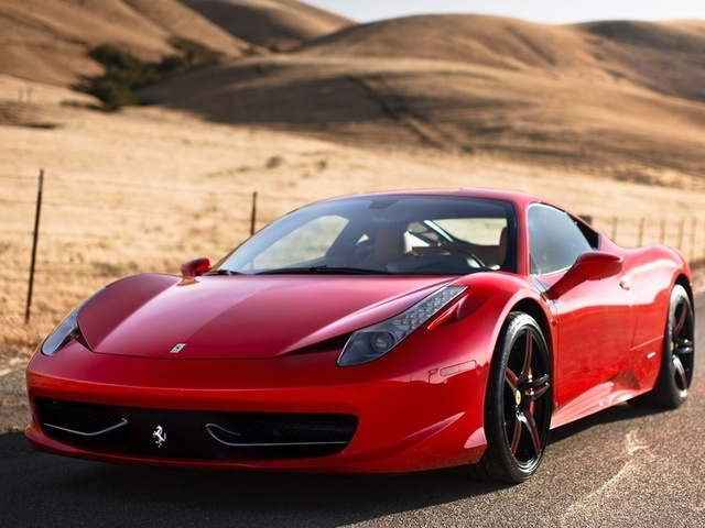 red, , 458 italia, ferrari, 