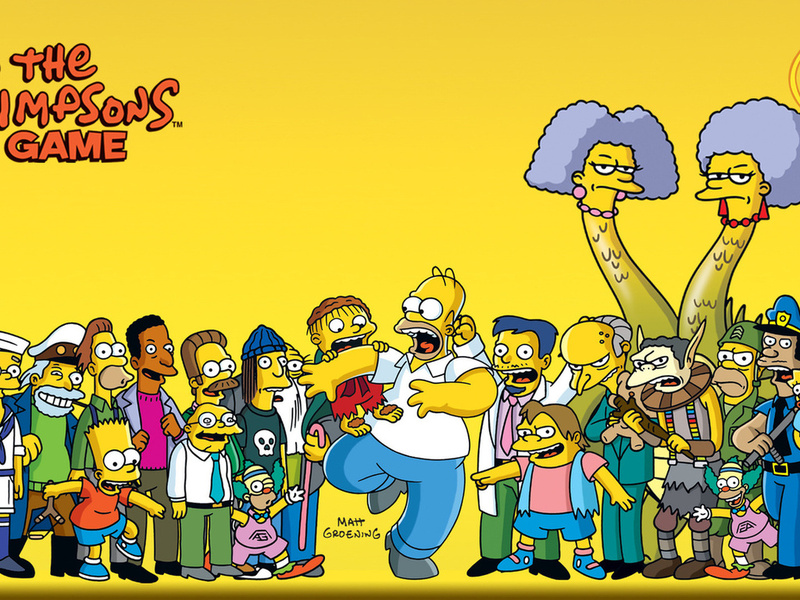 the simpsons, Wallpapers, homer, , all, barth, , 