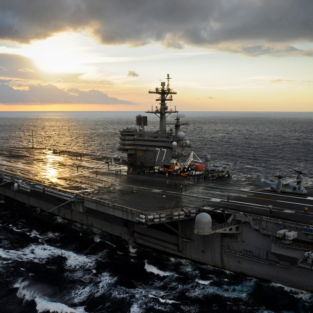 , Uss george h. w. bush, 