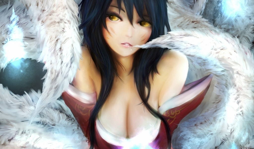 league of legends, ahri, , , 