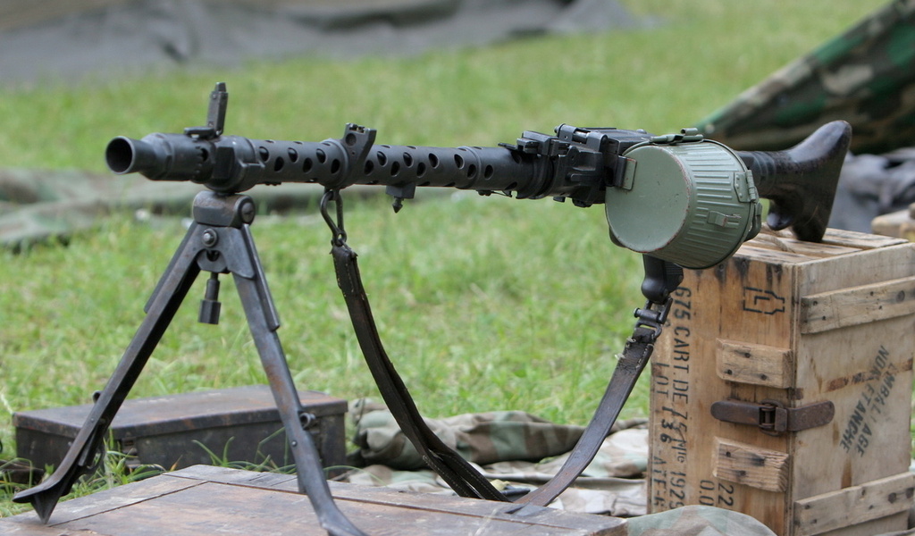 Machine gun mg34, , 