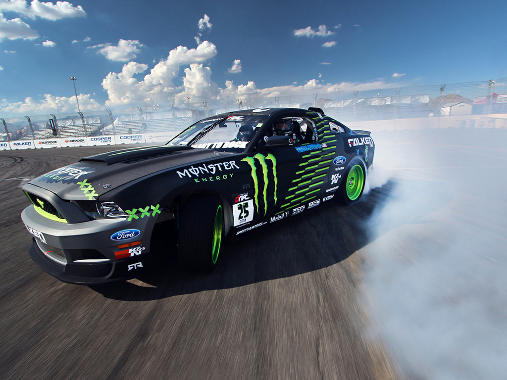 gt, tuning, Ford, clouds, drift, competition, smoke, sportcar, mustang