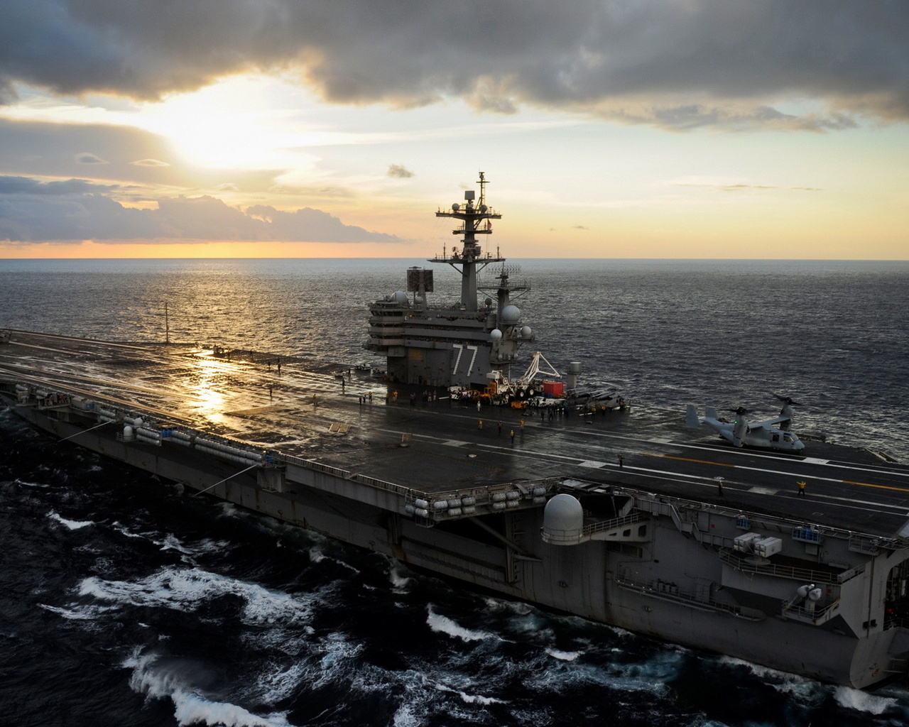 , Uss george h. w. bush, 