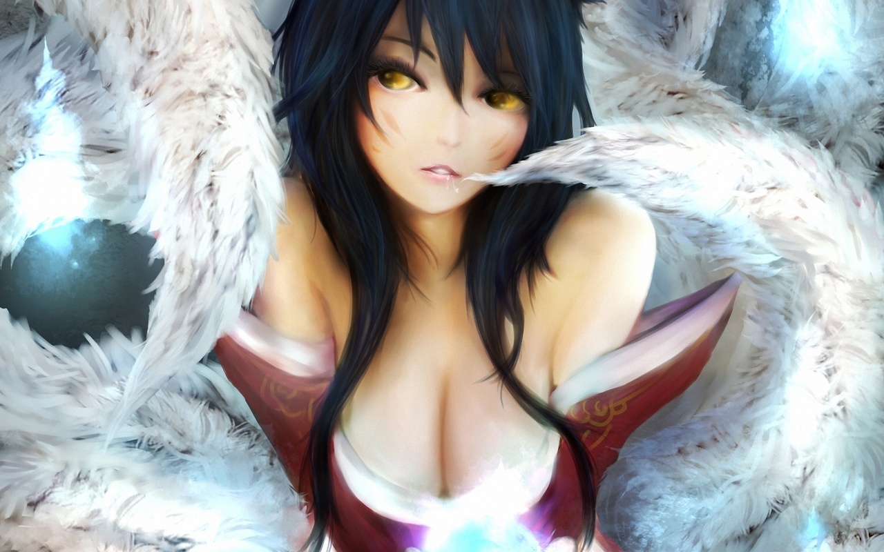 league of legends, ahri, , , 