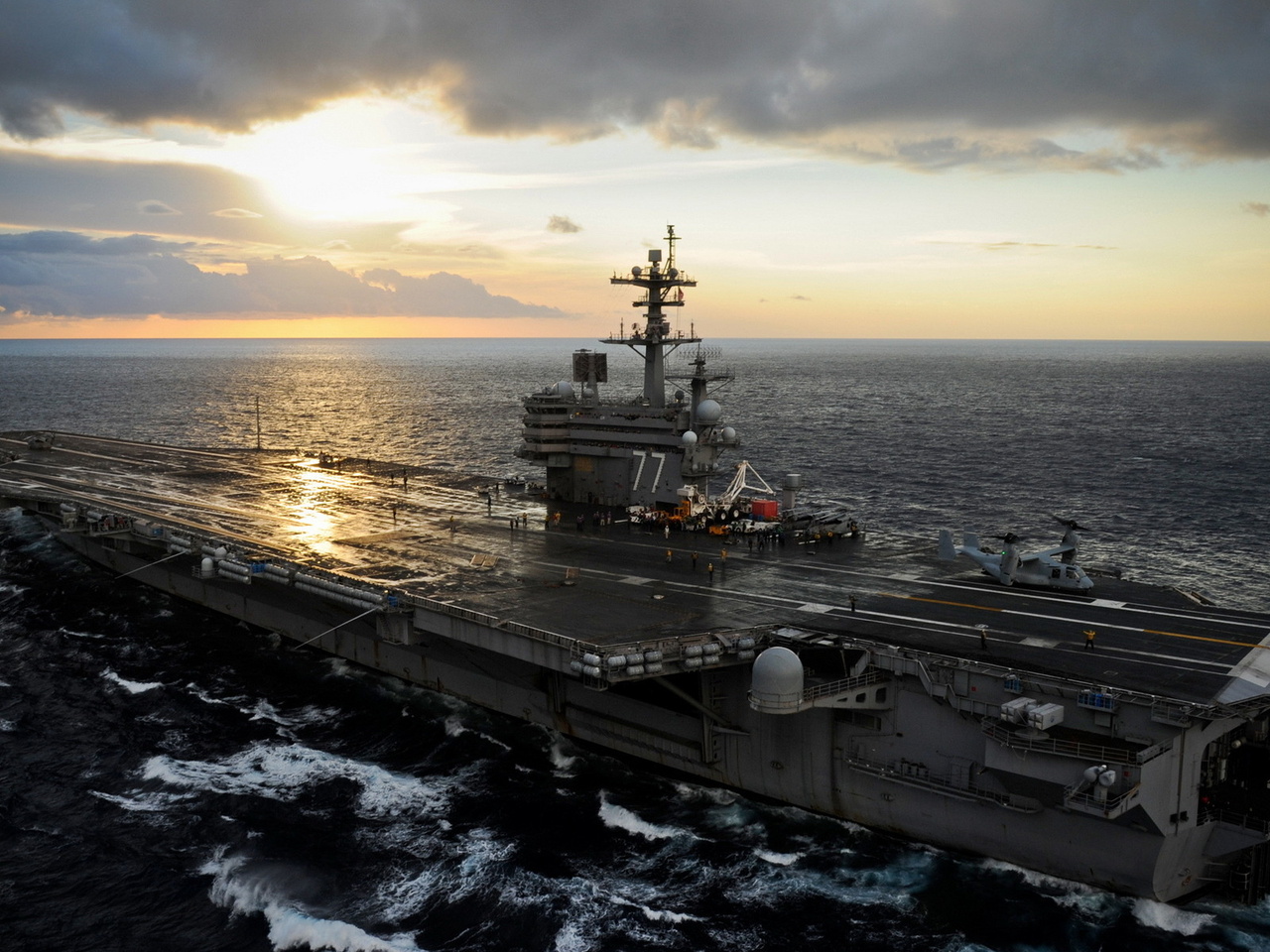 , Uss george h. w. bush, 