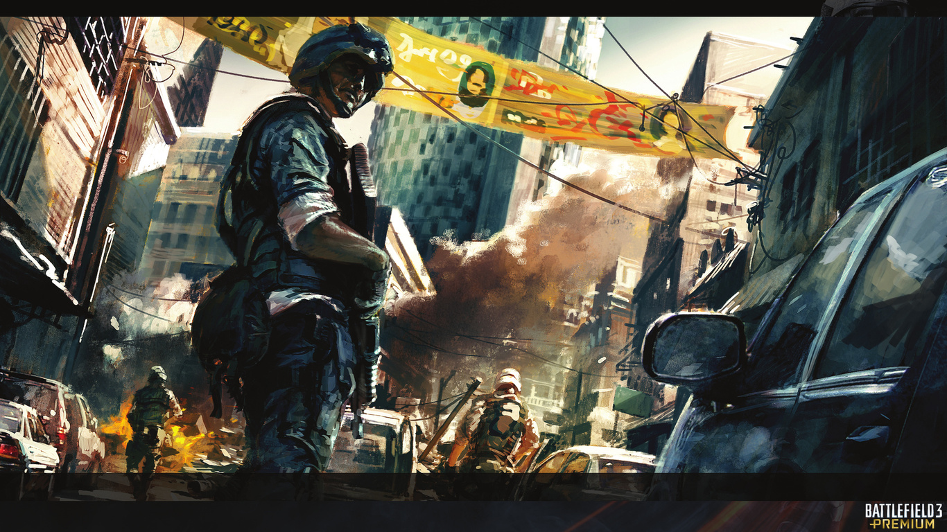 aftermath, battlefield 3, art, battlefield 3 premium