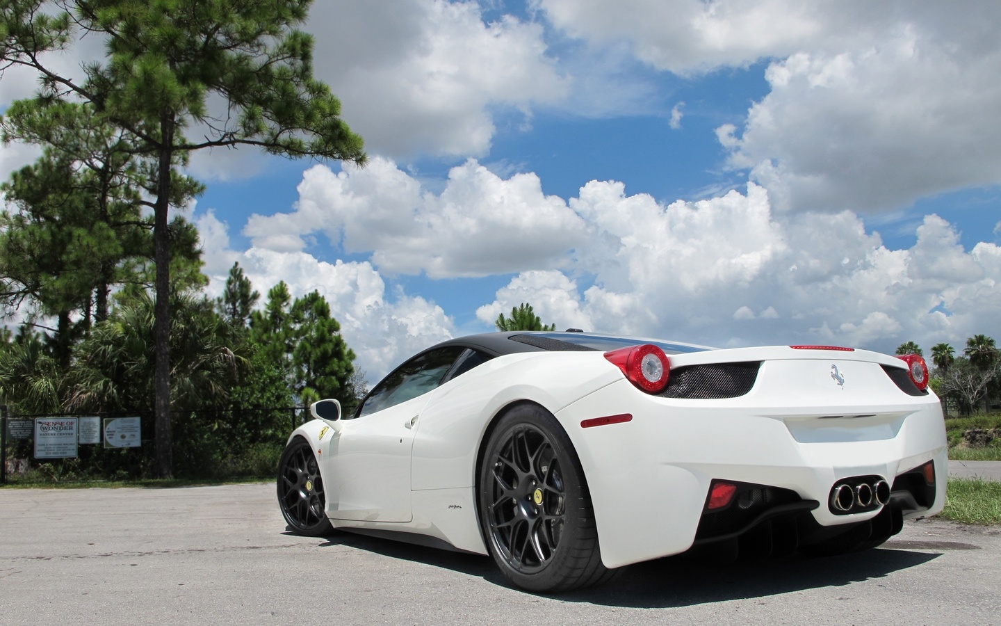 white, , black, Ferrari, sky, wheels, , 458 italia, 