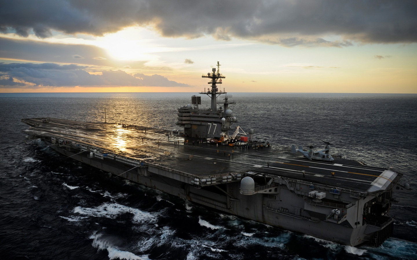 , Uss george h. w. bush, 