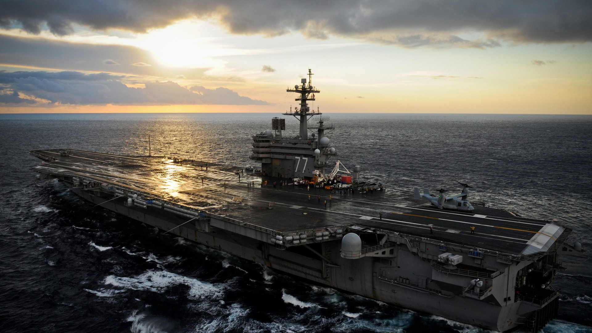 , Uss george h. w. bush, 