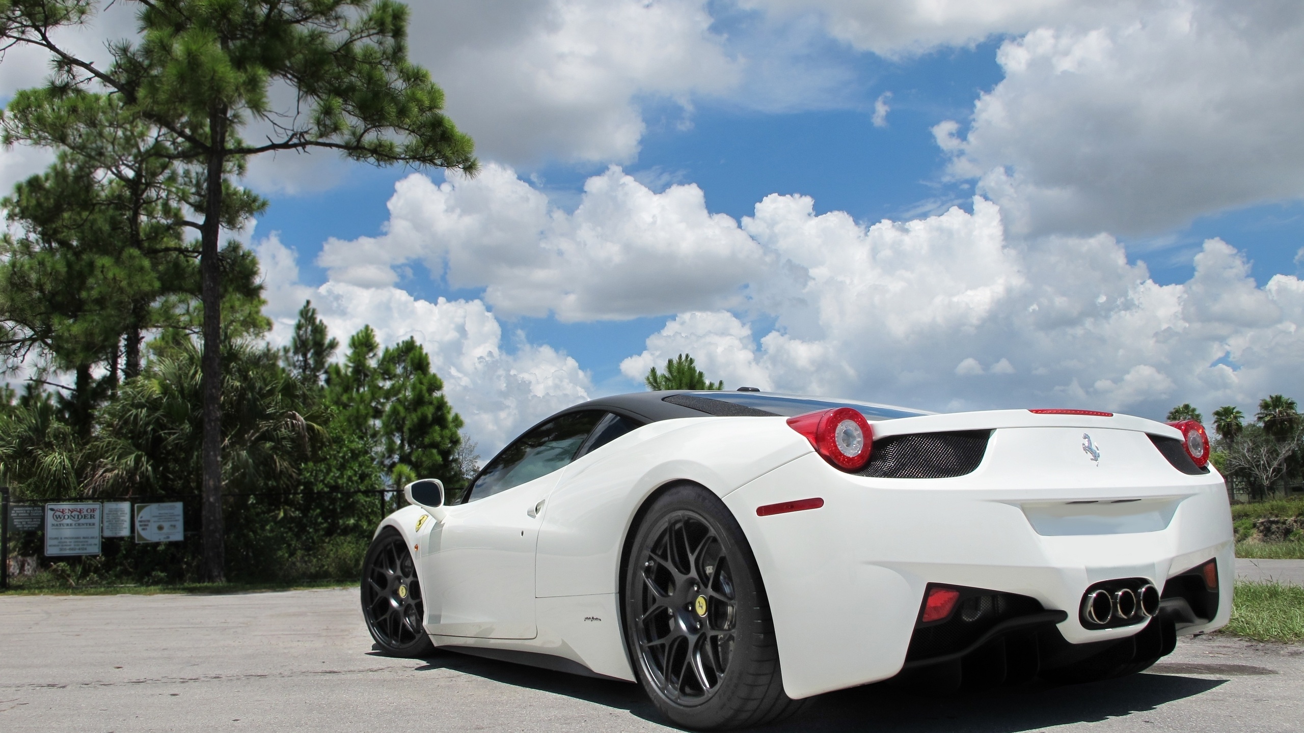 white, , black, Ferrari, sky, wheels, , 458 italia, 