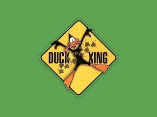 , Daffy duck, green, looney tunes