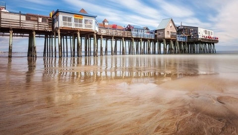 old orchard beach, , maine