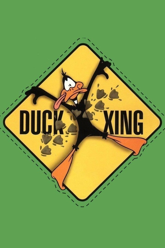 , Daffy duck, green, looney tunes