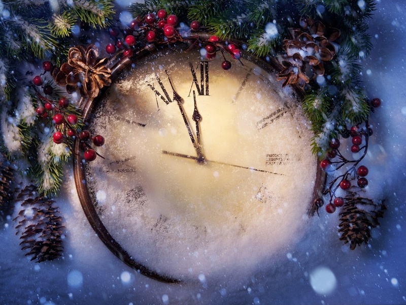 , clock, christmas,  , , , new year