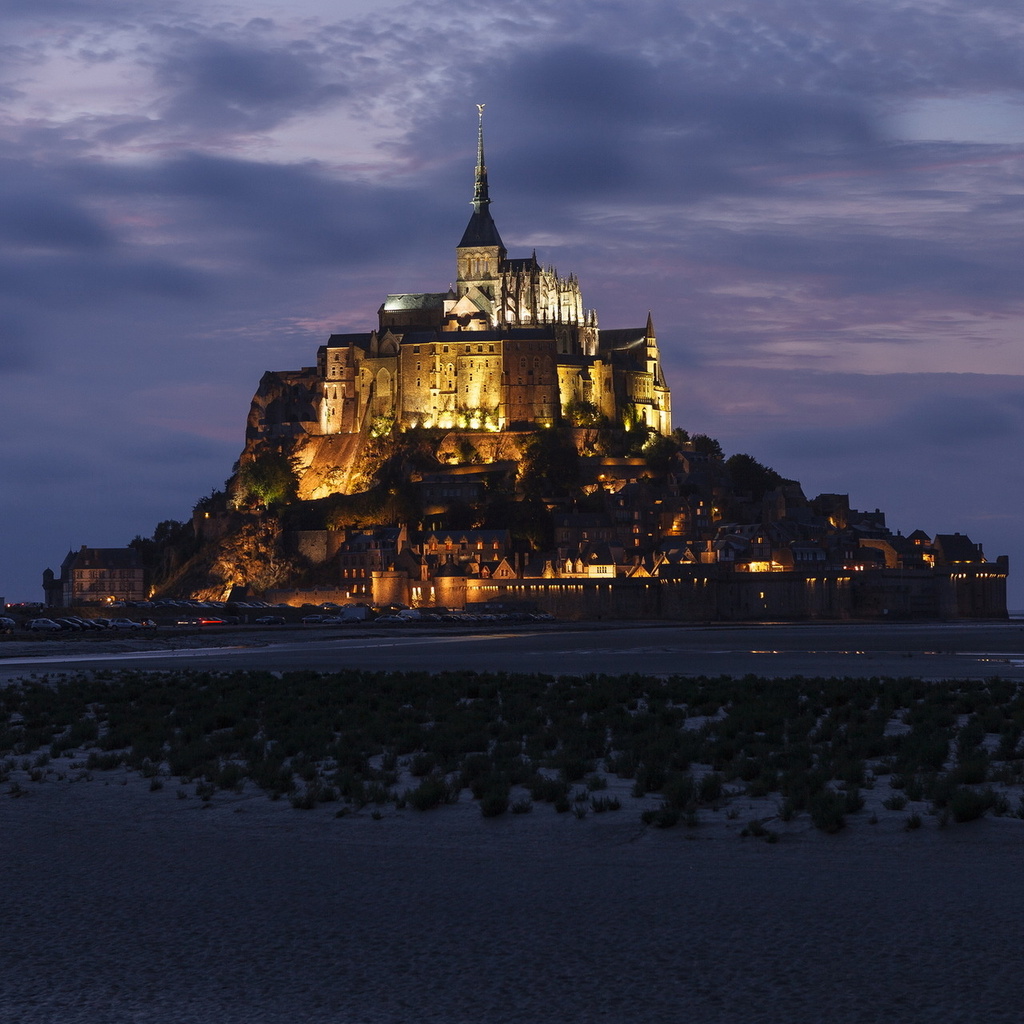 basse-normandie, france, le mont-st.-michel