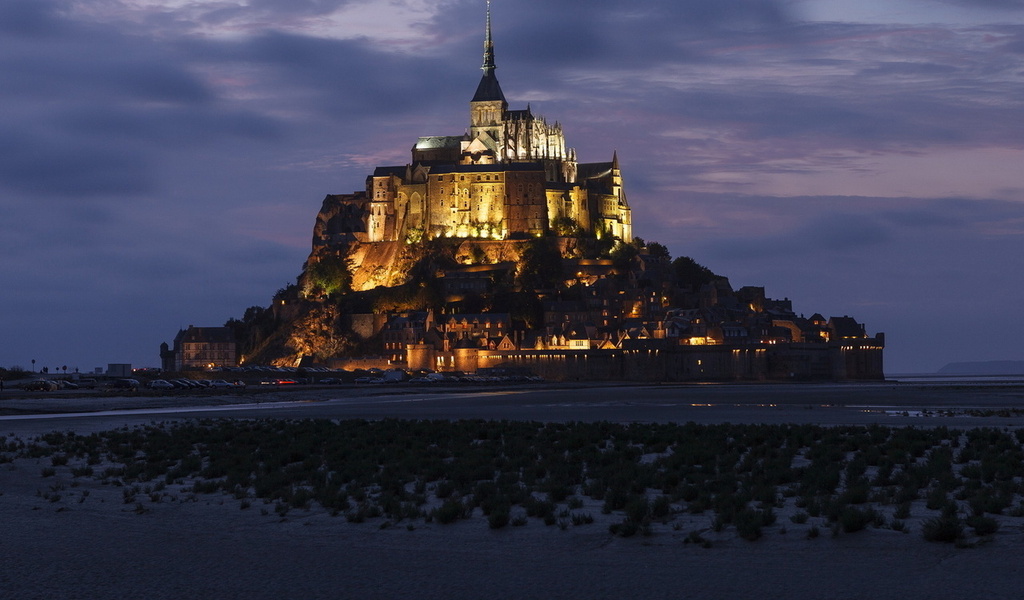 basse-normandie, france, le mont-st.-michel