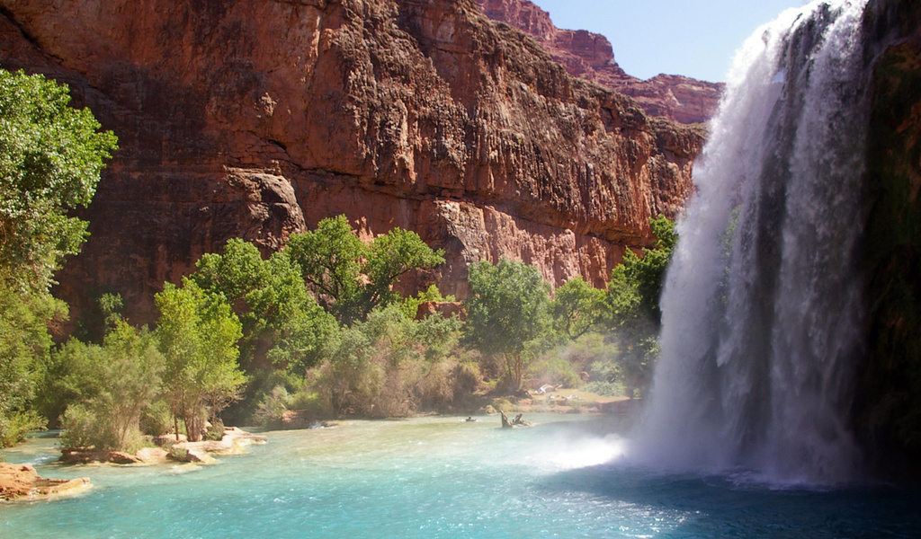 , havasupai reservation, , , , hava-sui falls