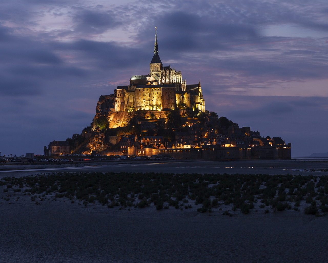 basse-normandie, france, le mont-st.-michel