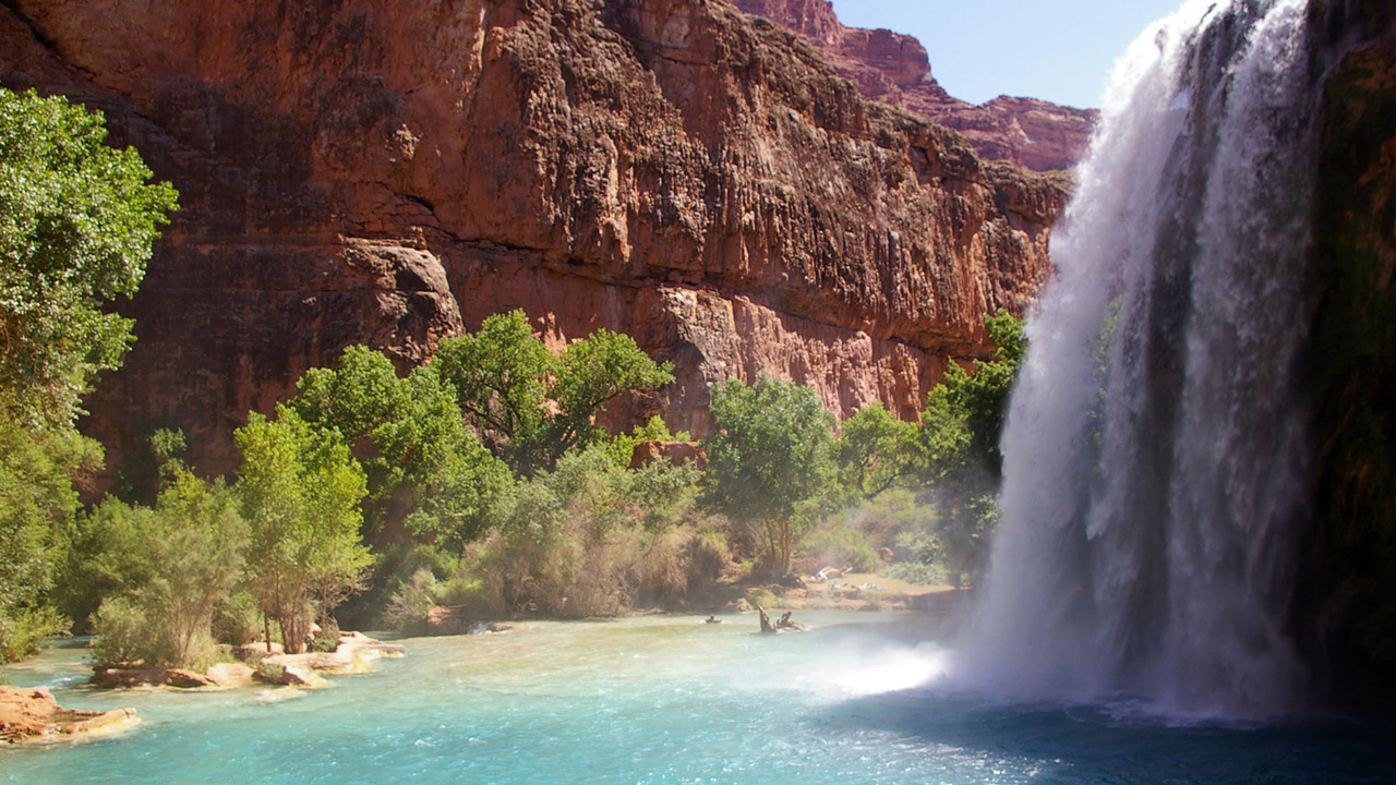 , havasupai reservation, , , , hava-sui falls