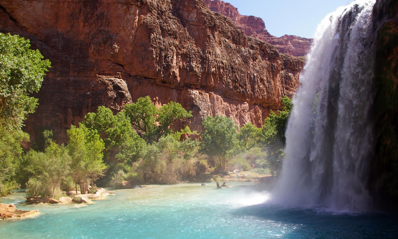 , havasupai reservation, , , , hava-sui falls