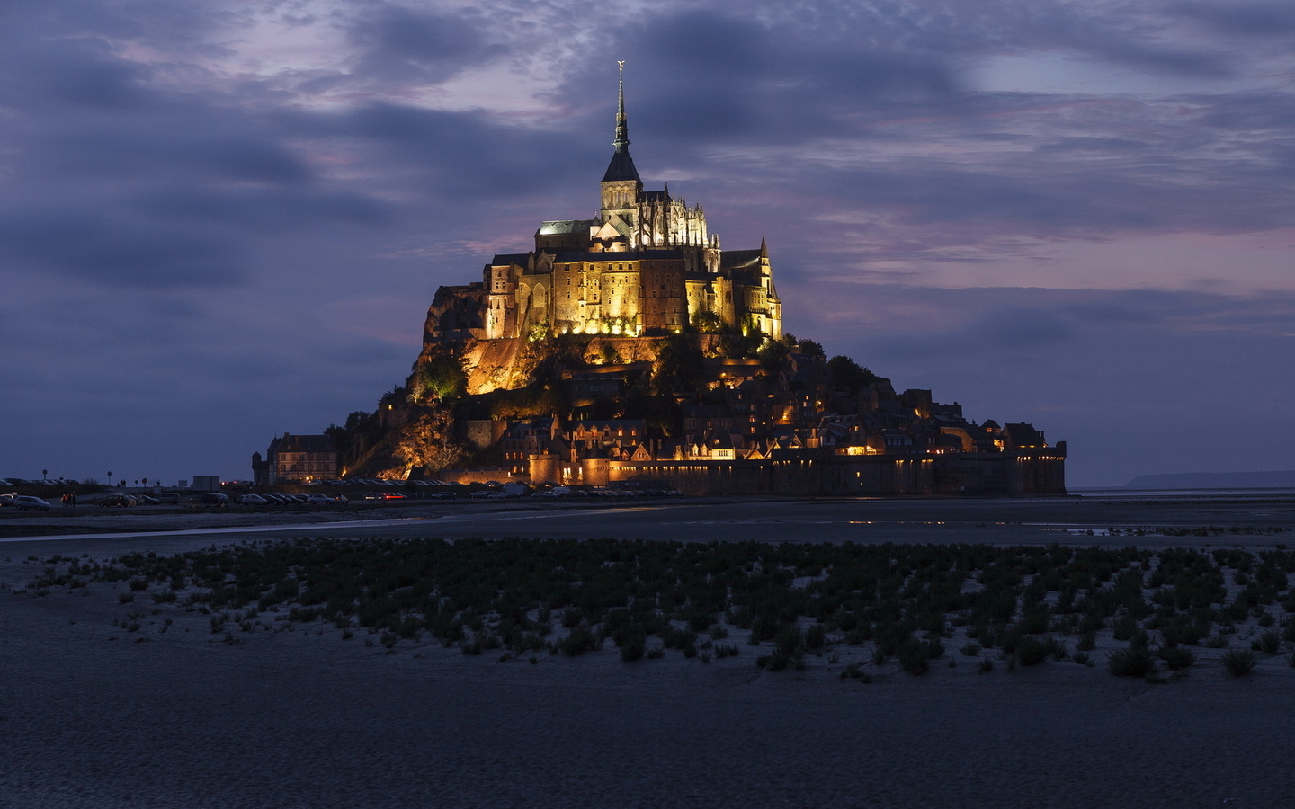 basse-normandie, france, le mont-st.-michel