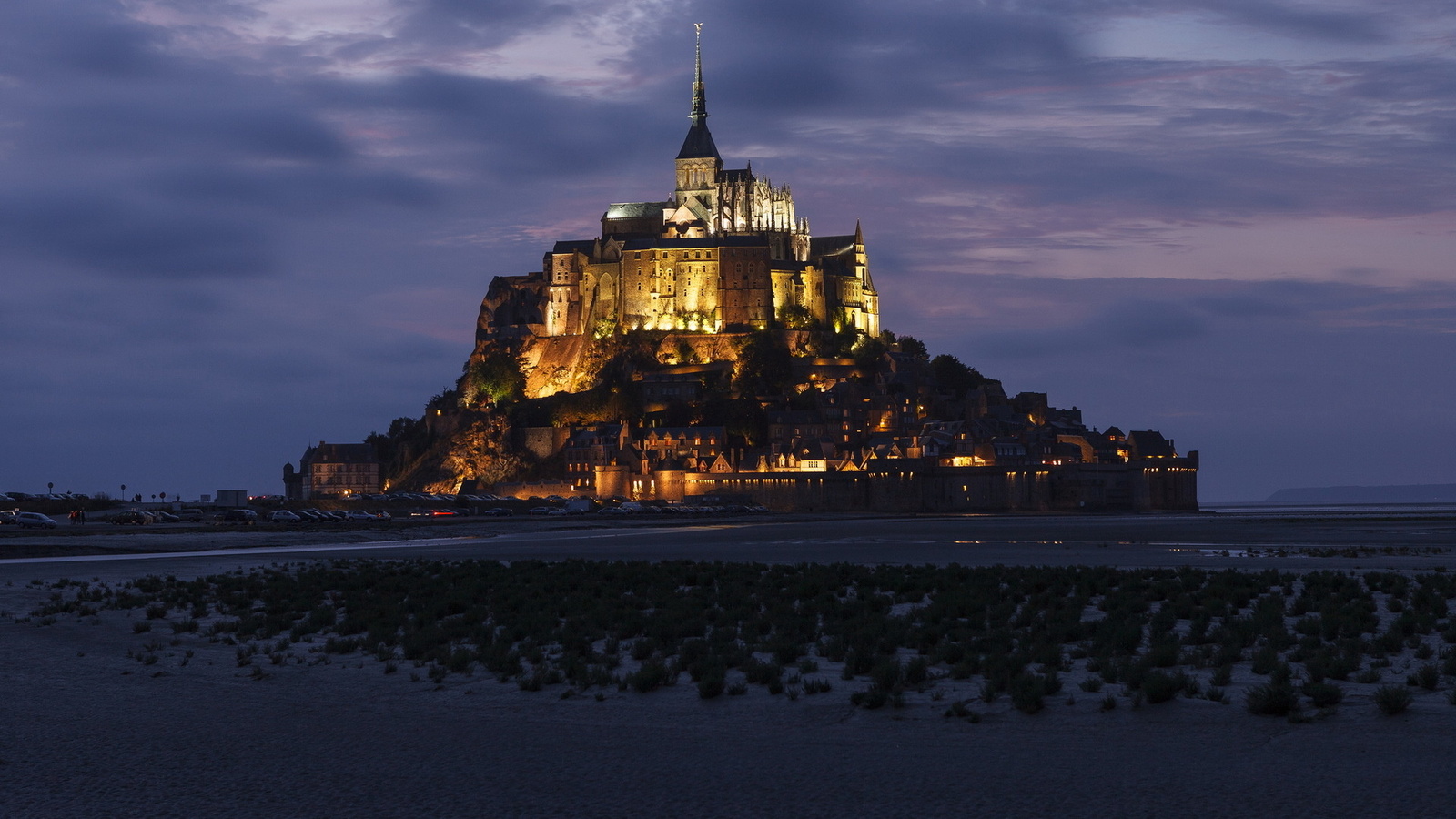 basse-normandie, france, le mont-st.-michel