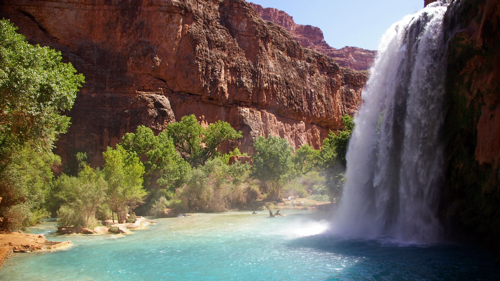 , havasupai reservation, , , , hava-sui falls