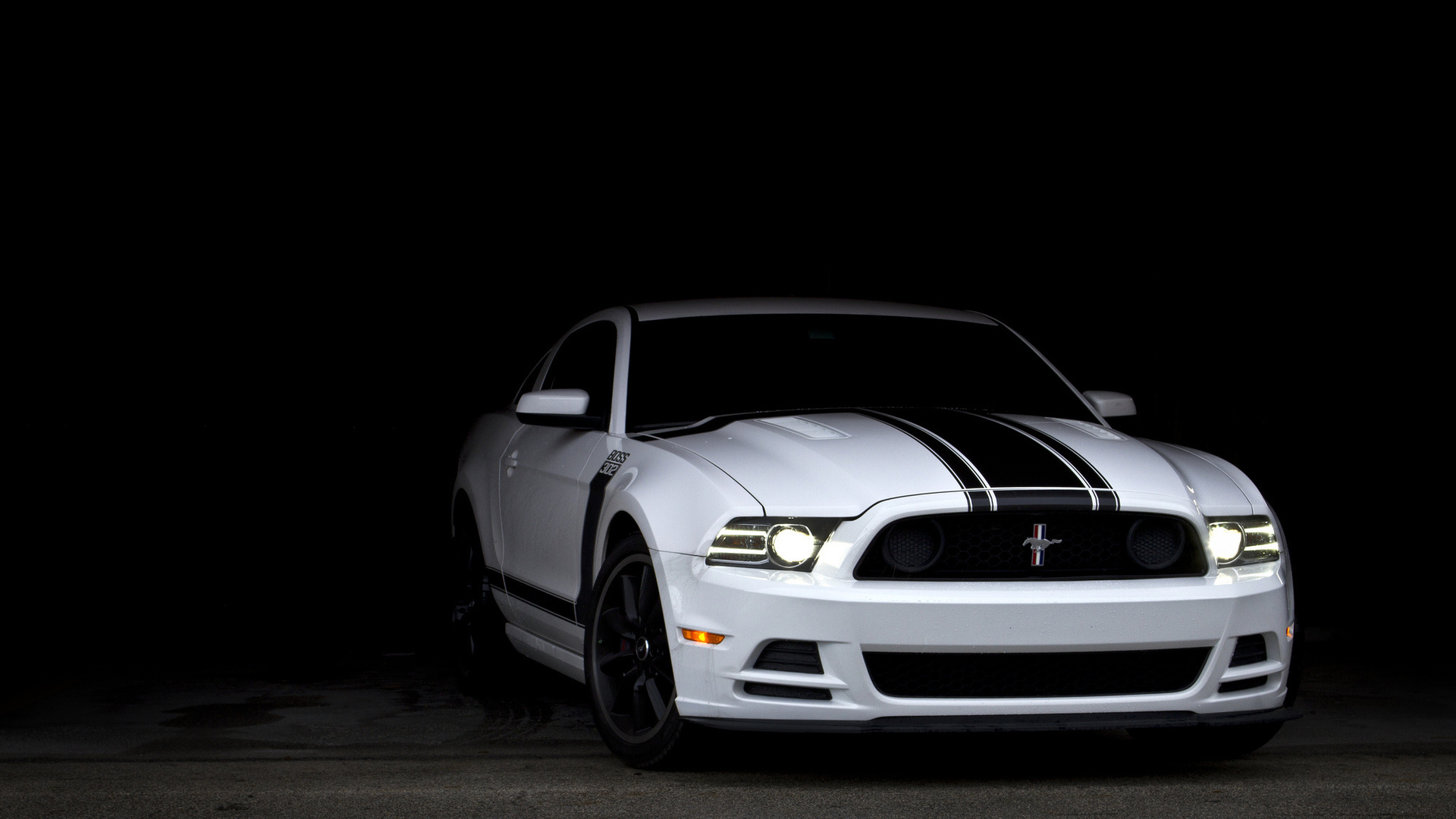 , boss 302, mustang, , Ford, muscle car, white, 