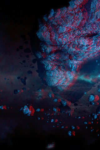 red/cyan, too close - stereo 3d, , full hd, 3d