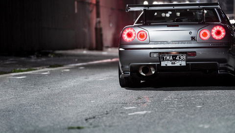 organic metal, , , nissan, r34, skyline