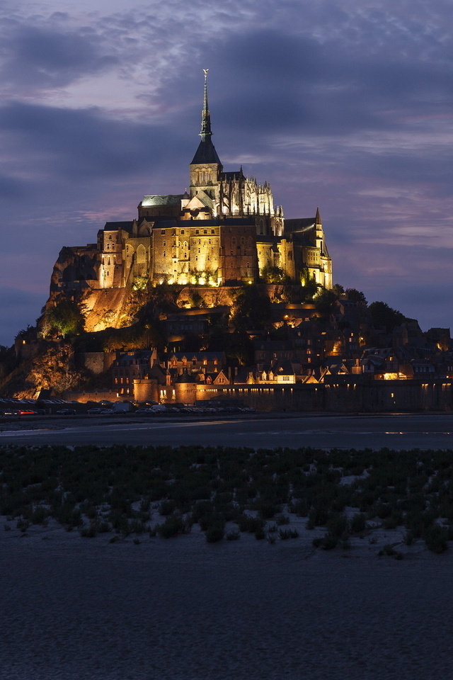 basse-normandie, france, le mont-st.-michel