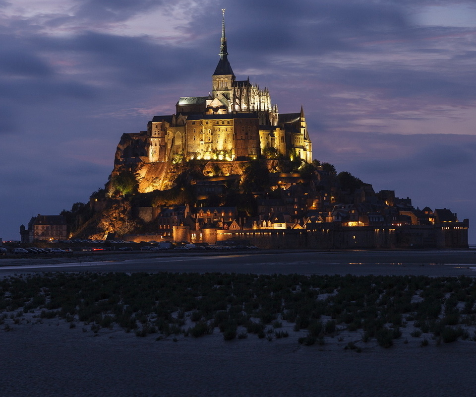 basse-normandie, france, le mont-st.-michel