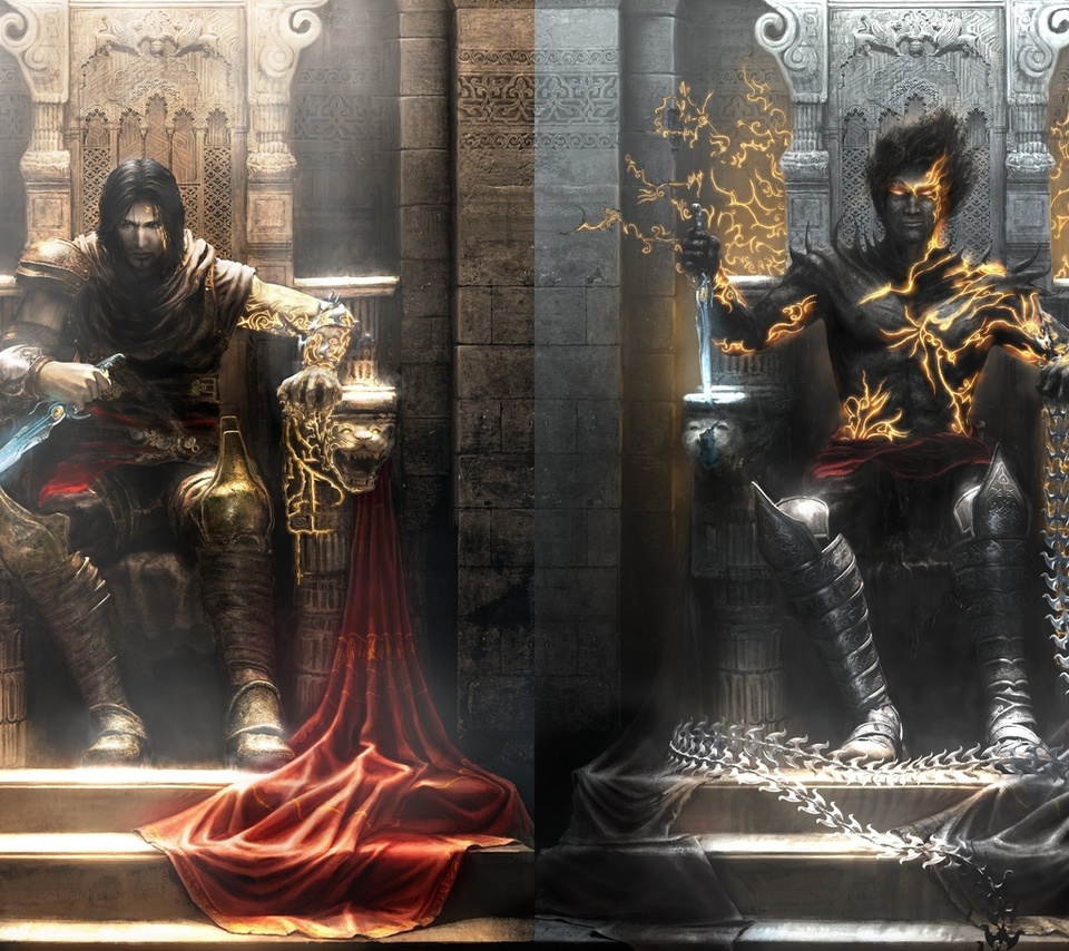  , game wallpapers, Prince of persia, the two thrones, dark prince