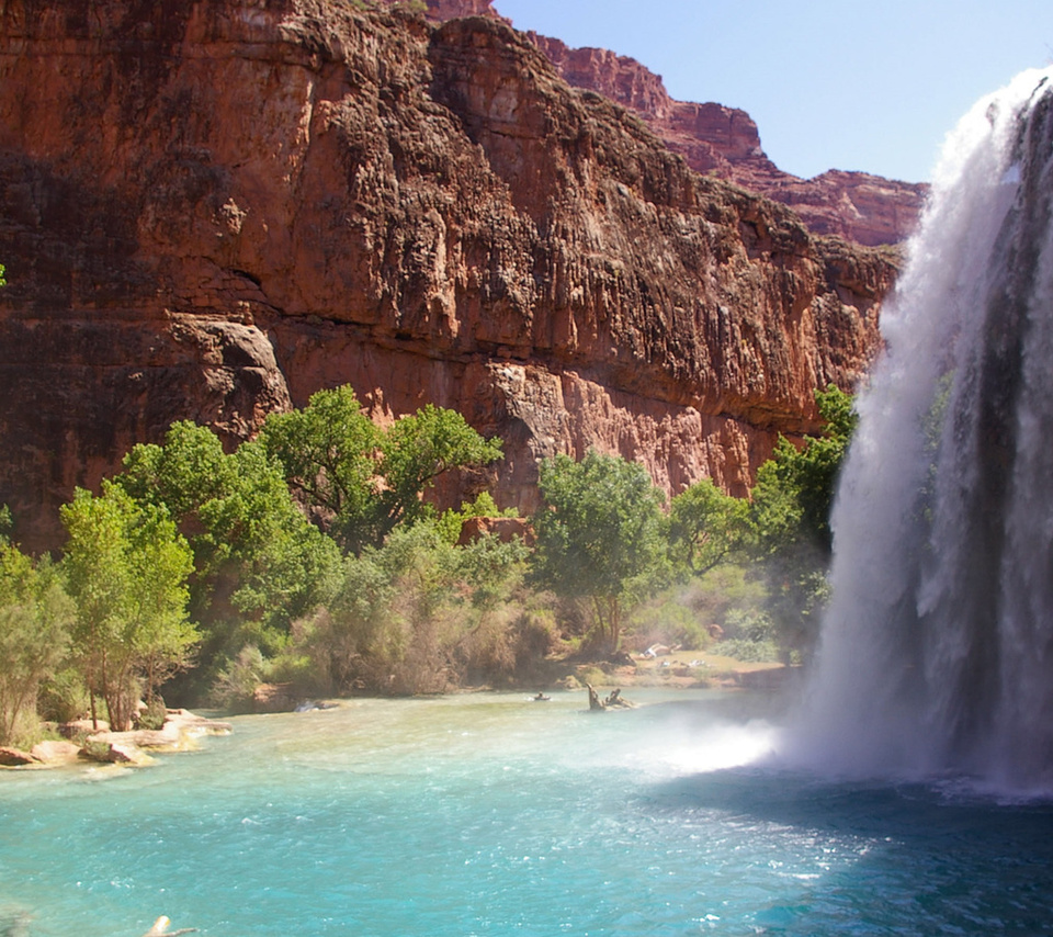 , havasupai reservation, , , , hava-sui falls