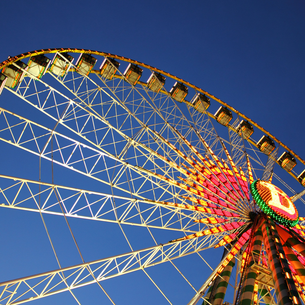 ferris wheel, , stuttgart, , Germany